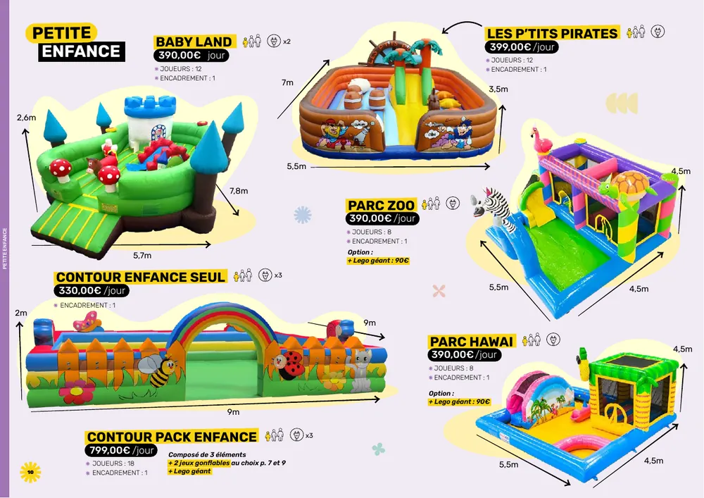 Catalogue France Gonflable 2026, page 10