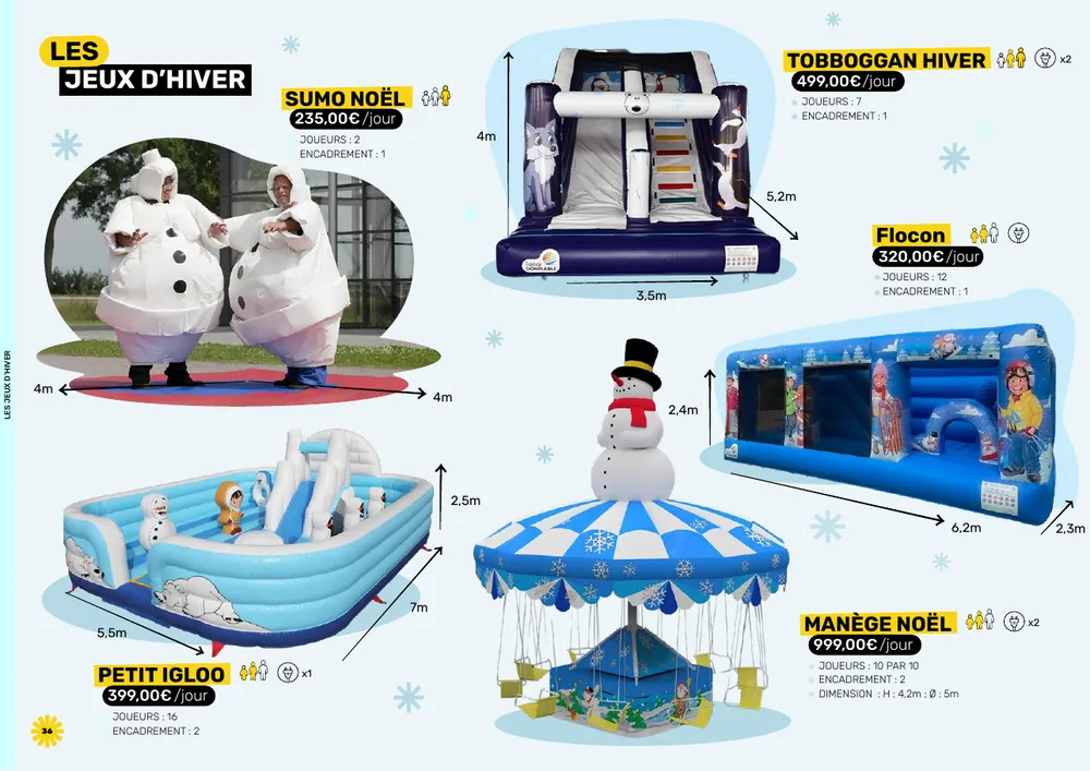 Catalogue France Gonflable 2026, page 36